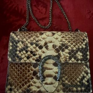 Marina Galinta Leopard Print Crossbody